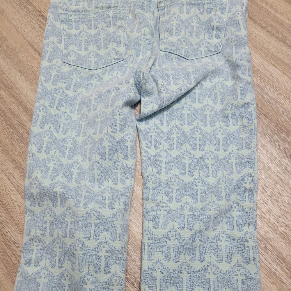 Vineyard Vines Light Blue Anchor Print Jeans - Picture 8 of 9